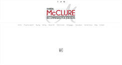 Desktop Screenshot of kmcclure.com