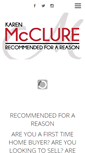 Mobile Screenshot of kmcclure.com